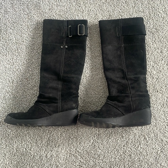 Anthropologie + Sorel Toronto wedge Boots 6.5 - Picture 2 of 10